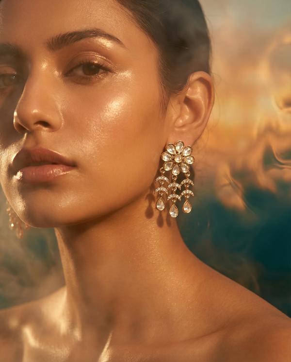 Sarayae Statement Earrings Set