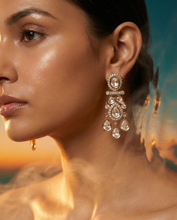 Lorina Statement Earrings Set