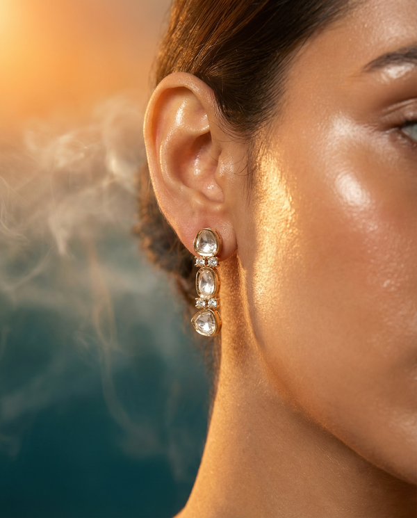 Navira Statement Earrings Set
