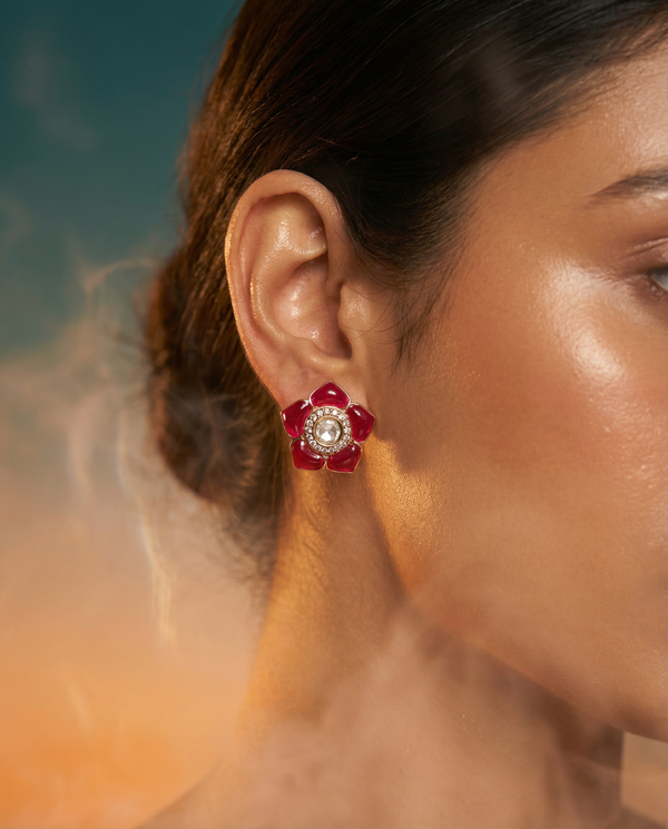 Siyana Statement Earrings Set