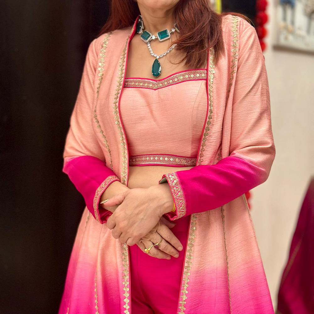 Gulzar Ombre Set