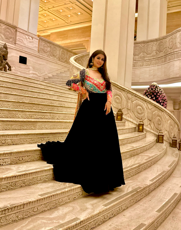 Aarya Anarkali and Dupatta Set - Founder's Favourite