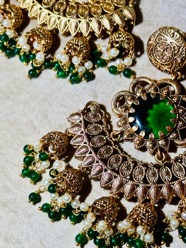 Devalay Earrings (Jade)