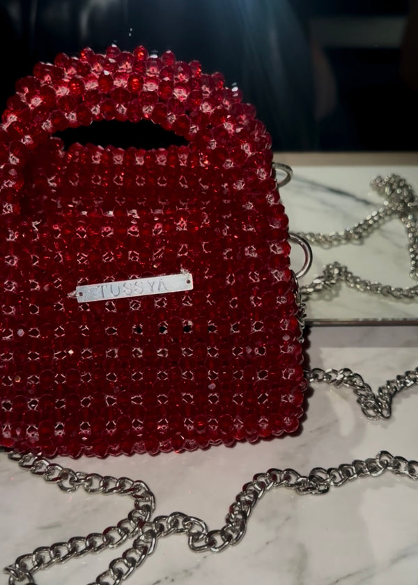 Desire - Red Crystal Mini Bag