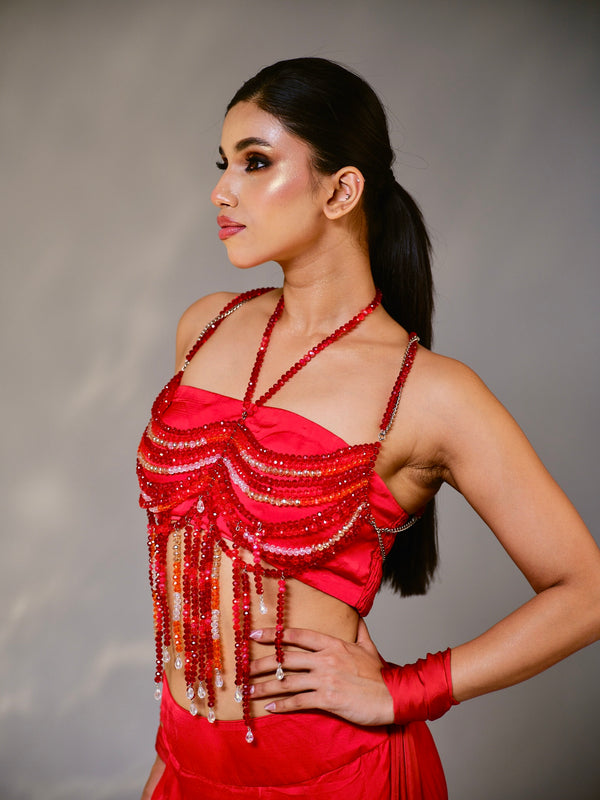 Mrigya Crystal Bralette